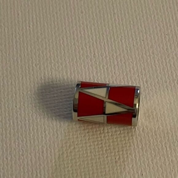 Brighton Zig Zag Bead Red & White NWT - Picture 3 of 4